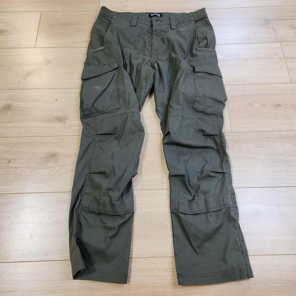 Vertx Phantom Flex OPS Pants Mens 34x30 Green Cargo Tactical Workwear Outdoor